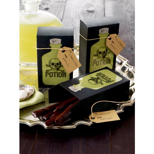 Martha Stewart Crafts - Halloween - Treat Boxes - Potion Bottle