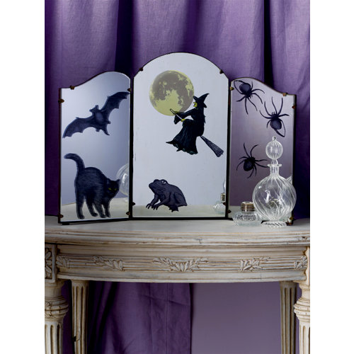 Martha Stewart Crafts - Elegant Witch Collection - Halloween - Mirror Clings - Icons