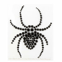 Martha Stewart Crafts - Halloween - Bling - Gemstone Stickers - Spider