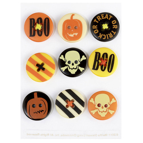 Martha Stewart Crafts - Classic Halloween Collection - Buttons
