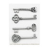 Martha Stewart Crafts - Halloween - Decorative Keys - Skeleton