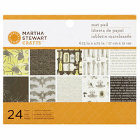 Martha Stewart Crafts - Elegant Witch Collection - Halloween - Mat Paper Pad