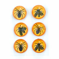 Martha Stewart Crafts - Gothic Manor Collection - Halloween - 3 Dimensional Embellishments - Insects