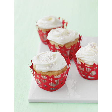 Martha Stewart Crafts - Woodland Collection - Christmas - Die Cut Cupcake Treat Wrappers
