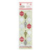 Martha Stewart Crafts - Snowflace Collection - Christmas - Epoxy Stickers - Ornaments