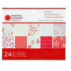 Martha Stewart Crafts - Snowflace Collection - Christmas - Mat Paper Pad