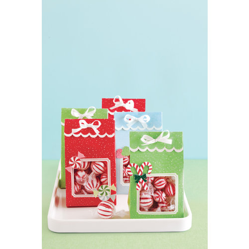 Martha Stewart Crafts - Wonderland Collection - Christmas - Die Cut Treat Bags