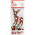 Martha Stewart Crafts - Wonderland Collection - Christmas - 3 Dimensional Stickers - Deer Twine Spool