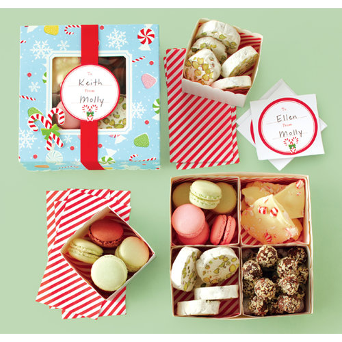 Martha Stewart Crafts - Wonderland Collection - Christmas - Treat Boxes with Compartments