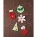Martha Stewart Crafts - Cottage Christmas Collection - Garland - Icons