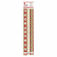 Martha Stewart Crafts - Cottage Christmas Collection - Layered Die Cut Adhesive Borders