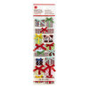 Martha Stewart Crafts - Wonderland Collection - Christmas - 3 Dimensional Stickers with Foil Accents - Gift