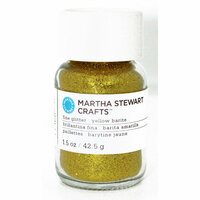Martha Stewart Crafts - Fine Glitter - Yellow Barite