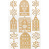 Martha Stewart Crafts - Holiday - Stickers - Gingerbread