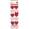 Martha Stewart Crafts - Valentine - Stickers - Heart Lace