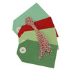 Martha Stewart Crafts - Holiday - Tags - Red and Green Craft