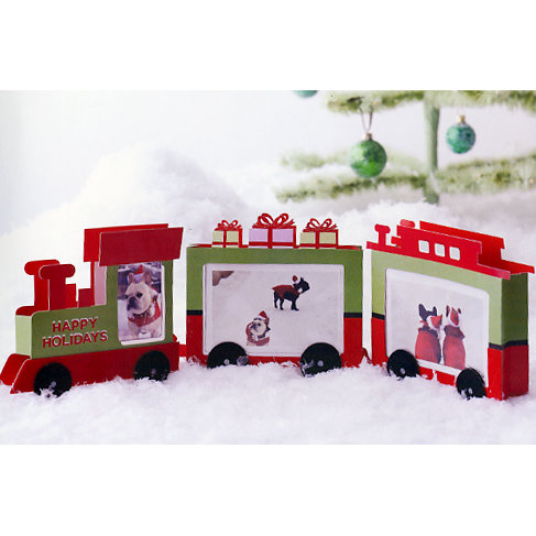 Martha Stewart Crafts - Holiday - Train Photo Centerpiece, CLEARANCE