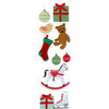 Martha Stewart Crafts - Holiday - Layered Stickers - Vintage Toy, CLEARANCE