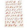 Martha Stewart Crafts - Holiday - Stickers - Elegant Alphabet, CLEARANCE