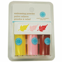 Martha Stewart Crafts - Embossing Powder - Pastel - 3 Piece Set