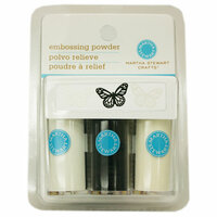 Martha Stewart Crafts - Embossing Powder - Essentials - 3 Piece Set
