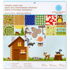 Martha Stewart Crafts - 12 x 12 Designer Paper Pad - Woodland Critters