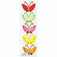 Martha Stewart Crafts - Patterned Cardstock Stickers - Butterfly, CLEARANCE