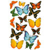 Martha Stewart Crafts - 3 Dimensional Stickers with Glitter Accents - Butterfly, CLEARANCE