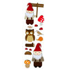 Martha Stewart Crafts - 3 Dimensional Stickers - Gnome and Woodland
