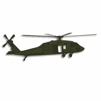 Memories In Uniform - Laser Cut - Army UH-60 Blackhawk, CLEARANCE