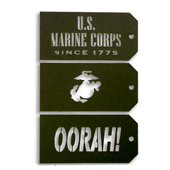 Memories In Uniform - Laser Cut - Marine Corps Tag Set