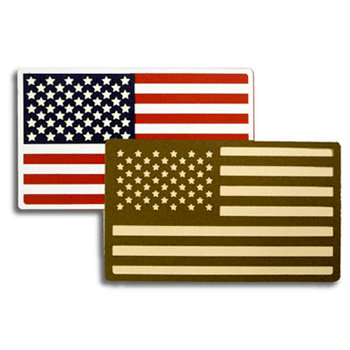 Memories In Uniform - Laser Cut - US Flags