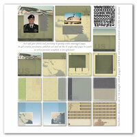 Memories In Uniform - Military Scrapbook Page Kit - Current Operations
