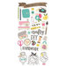 Simple Stories - Crafty Girl Collection - Chipboard Stickers