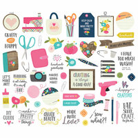 Simple Stories - Crafty Girl Collection - Bits and Pieces