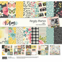 Simple Stories - I Am Collection - 12 x 12 Collection Kit with Foil Accents