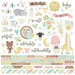 Simple Stories - Oh, Baby Collection - 12 x 12 Cardstock Stickers - Combo