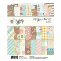 Simple Stories - Oh, Baby Collection - 6 x 8 Paper Pad