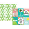 Simple Stories - Hello Summer Collection - 12 x 12 Double Sided Paper - 4 x 6 Vertical Elements