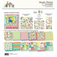 Simple Stories - Hello Summer Collection - 12 x 12 Collector's Essential Kit