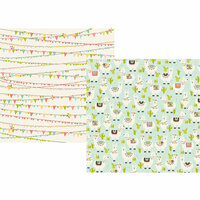 Simple Stories - Mama Llama Collection - 12 x 12 Double Sided Paper - Oh Llama