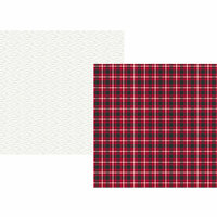 Simple Stories - Plaid Dad Collection - 12 x 12 Double Sided Paper - Rad Plaid