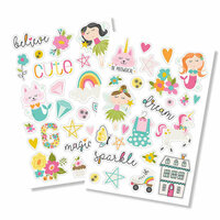Simple Stories - Dream Big Collection - Puffy Stickers