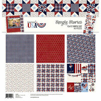 Simple Stories - Hometown USA Collection - 12 x 12 Collection Kit