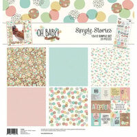 Simple Stories - Oh Baby Adoption Collection - 12 x 12 Collection Kit