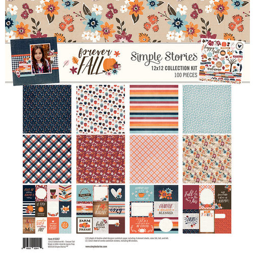 Simple Stories - Forever Fall Collection - 12 x 12 Collection Kit