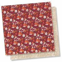 Simple Stories - Forever Fall Collection - 12 x 12 Double Sided Paper - Autumn Love