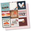 Simple Stories - Forever Fall Collection - 12 x 12 Double Sided Paper - 4 x 4 Elements