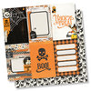 Simple Stories - Simple Vintage Halloween Collection - 12 x 12 Double Sided Paper - 4 x 6 Vertical Elements