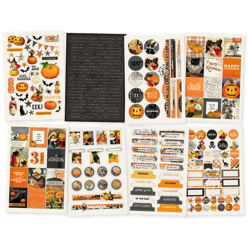 Simple Stories - Simple Vintage Halloween Collection - Cardstock Stickers